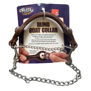 Weaver Leather Livestock Bling Goat Collar